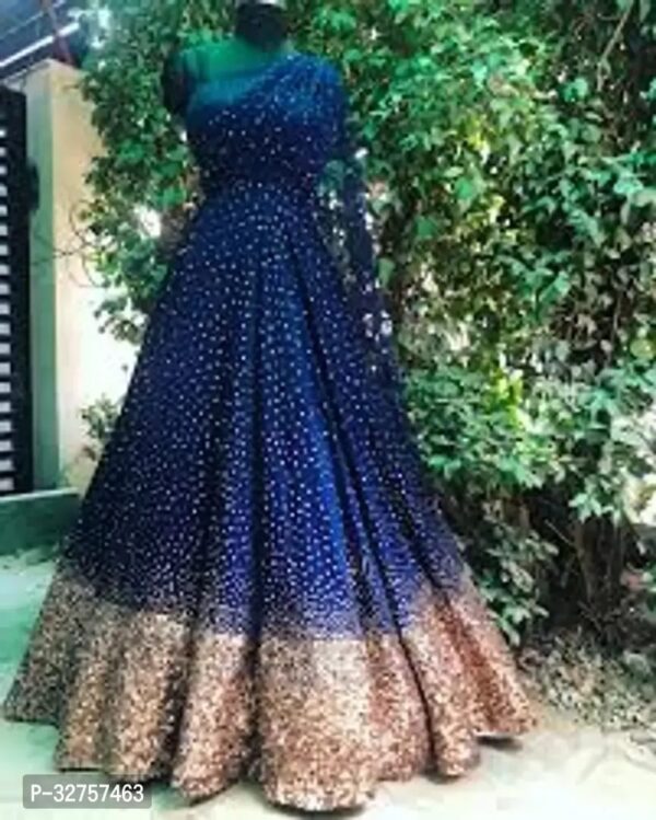 Blend Stitched Anarkali Gown