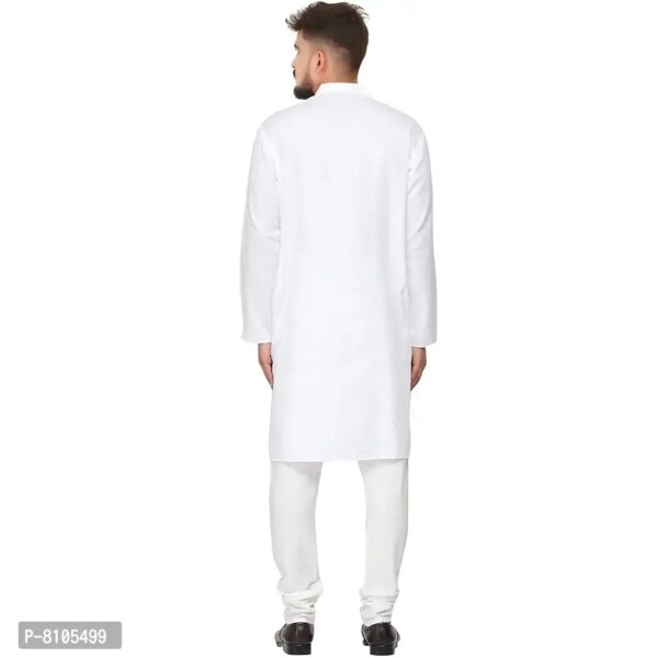 Seawind Men's Cotton Straight Kurta Pyjama Set (XXXL (42), WHITE)