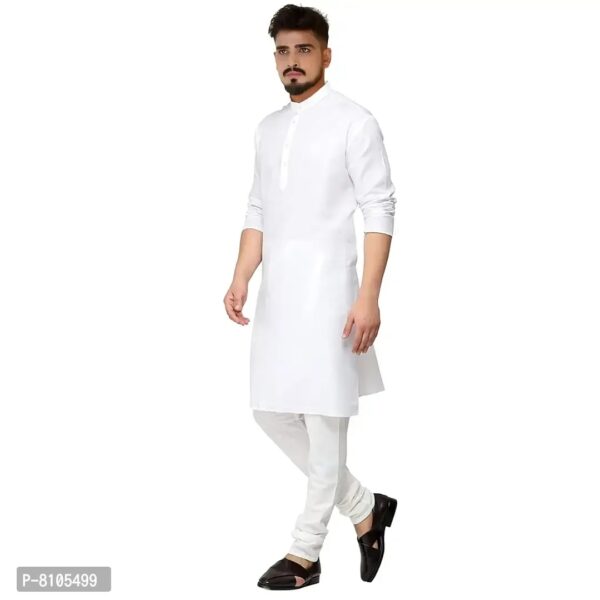 Seawind Men's Cotton Straight Kurta Pyjama Set (XXXL (42), WHITE)