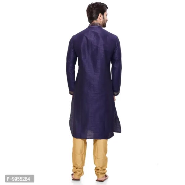 RG Designers Men's Voilet Kurta Pyjama