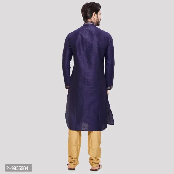 RG Designers Men's Voilet Kurta Pyjama