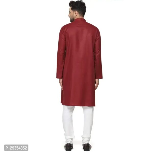 Fancy Cotton Solid Kurtas For Men