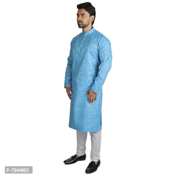 Men Magic Print Kurta Pyjama set