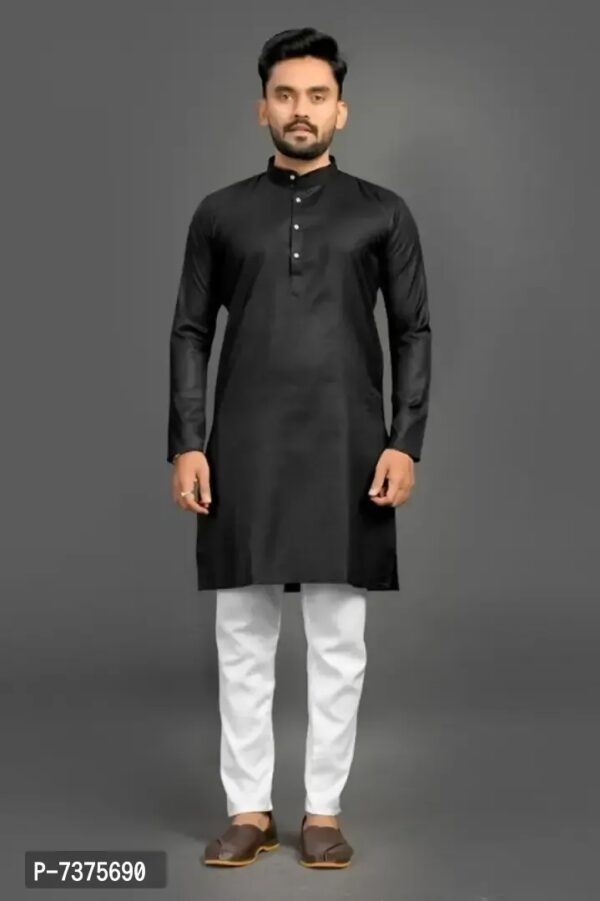 Stylish Fancy Cotton Kutra Set For Men Pack Of 1