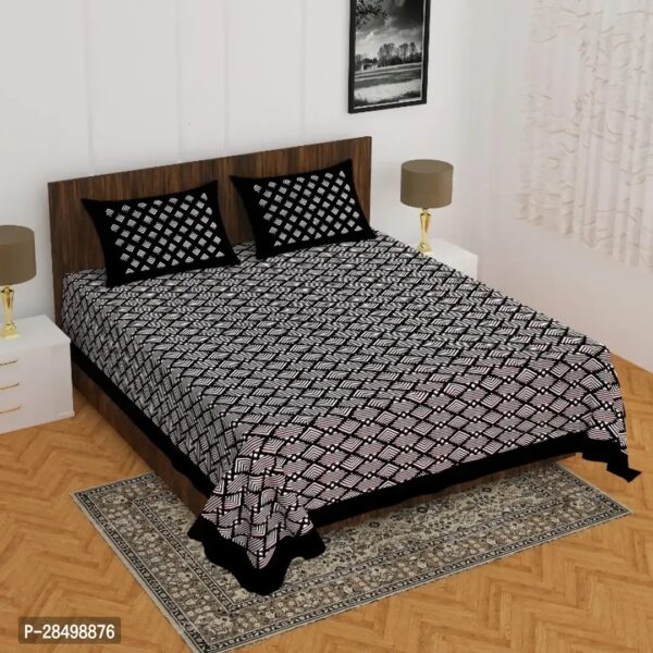 Cotton Bedsheet with 2 Pillowcover